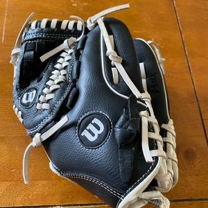 Black Wilson 10in  Tball Glove